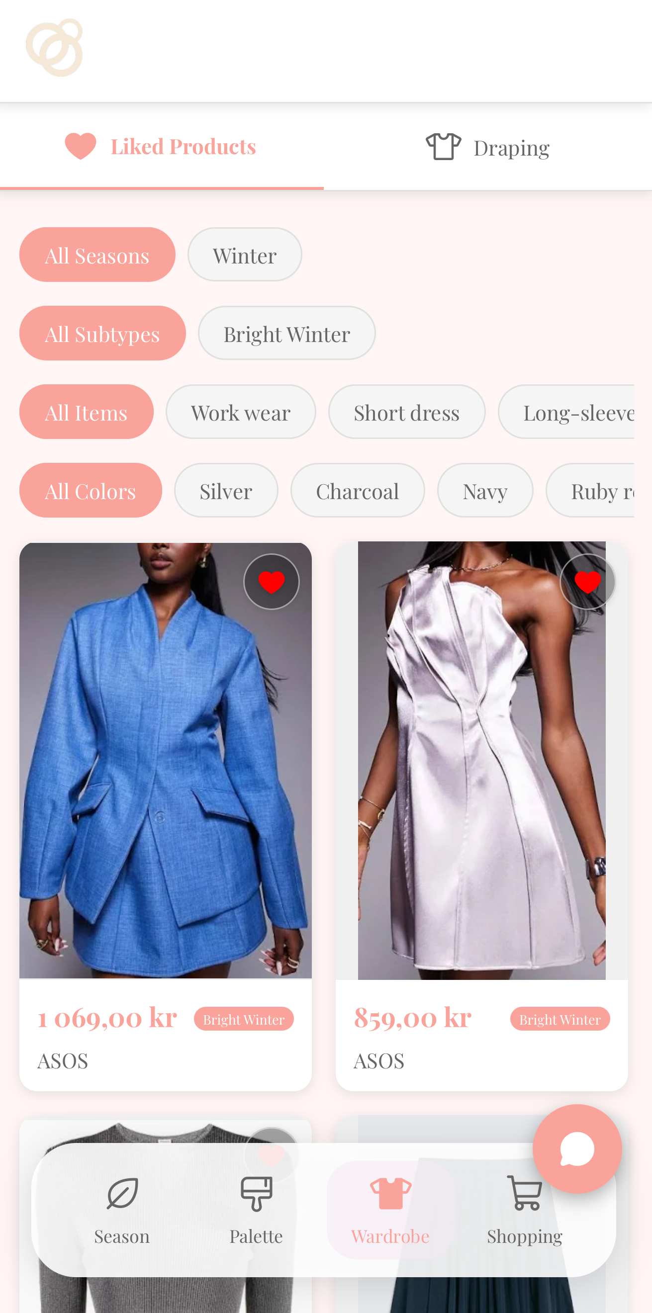 Color Aura App Interface